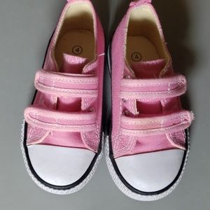 Pink sneakers